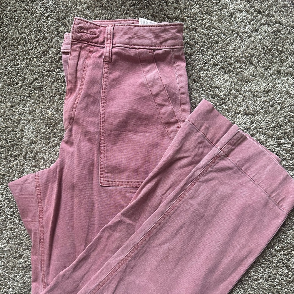 Pink cargo pant